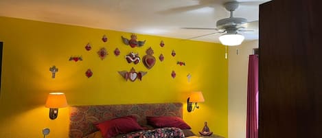 1 bedroom, iron/ironing board, internet, bed sheets