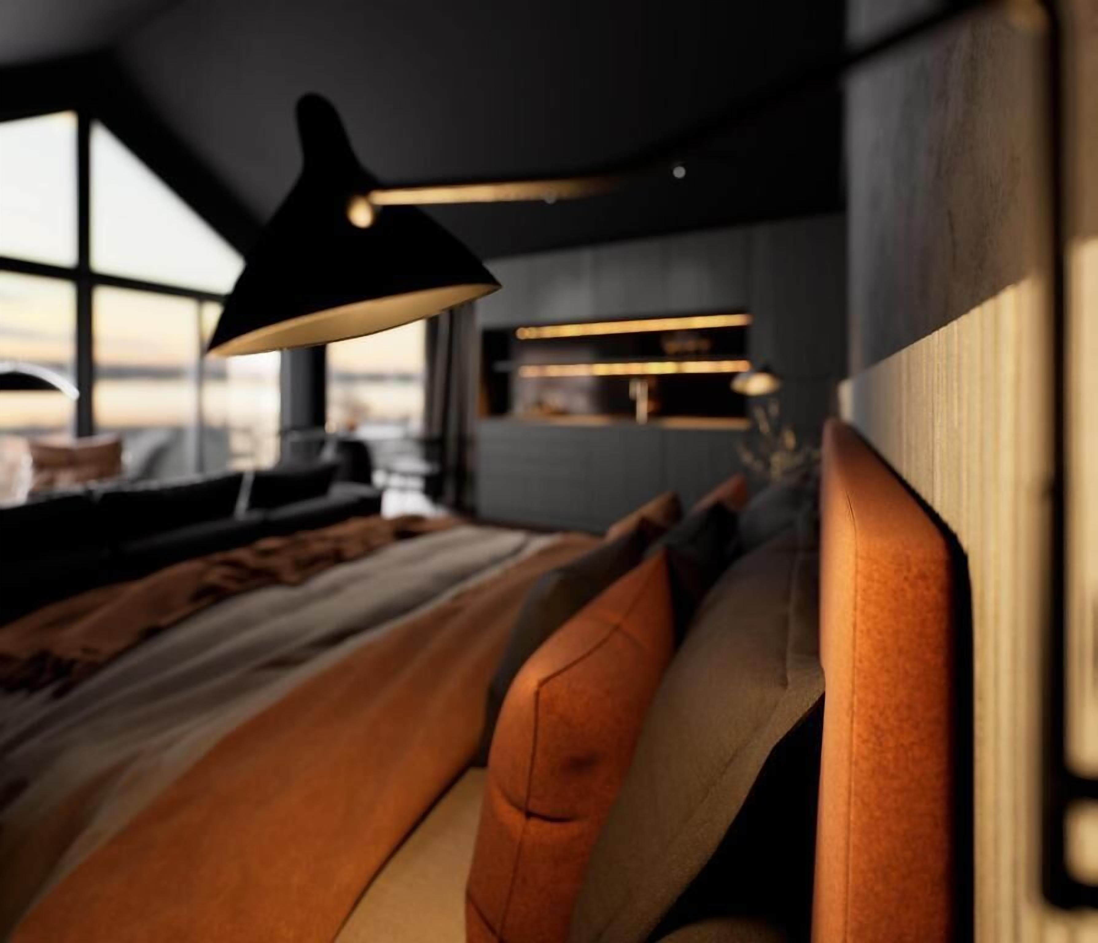 Ropa de cama de alta calidad, edredón, camas con pillow-top y minibar 