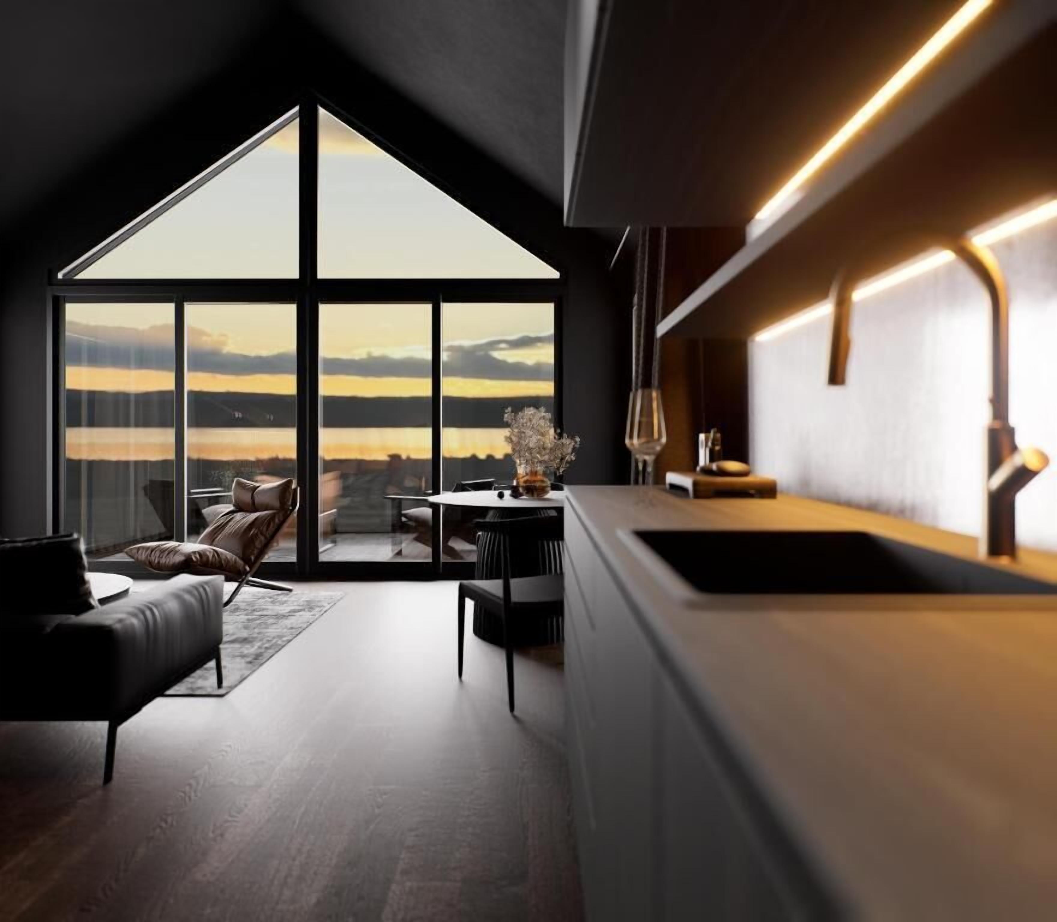 Habitación de lujo, vista al lago, junto al lago | Interior