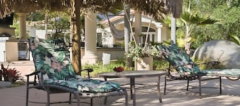 Palm Tree Paradise | Luxury Retreat w/ Pond, Pool, Tennis & Pickleball