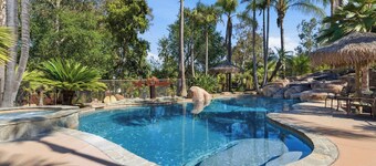 Palm Tree Paradise | Luxury Retreat w/ Pond, Pool, Tennis & Pickleball