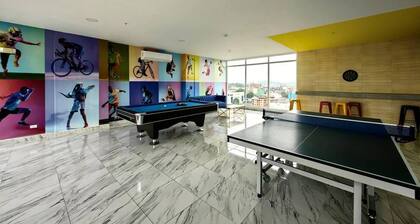 Room-sofa Bed Stay Rooftop With Pool and