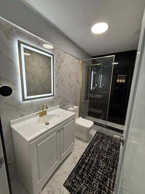 Bathroom - A - Beach access  1-bedroom apartment  A with AC in Aguadilla (Puerto rico)