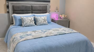 1 habitación, tabla de planchar con plancha, wifi gratis y ropa de cama
