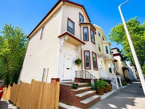 Exterior - Hot Tub, Private Backyard & BBQ Near Airport (Boston)