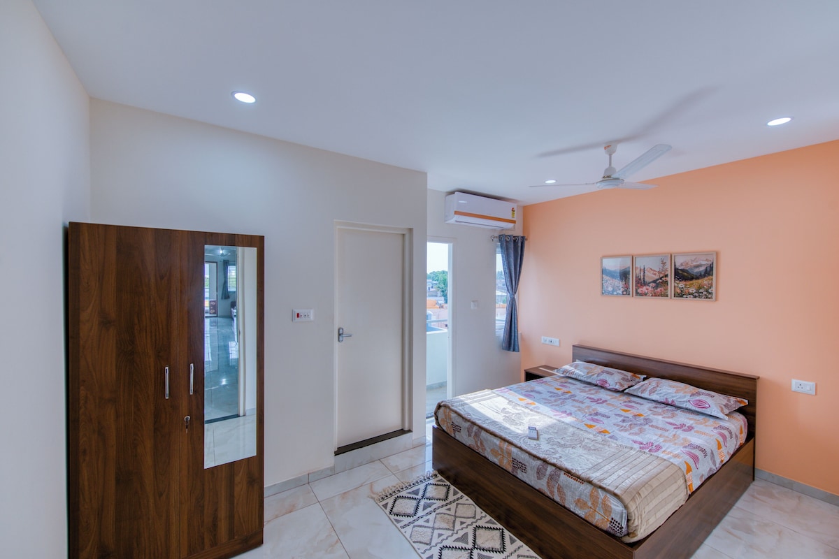 Departamento, 2 habitaciones, cocina | Sábanas de algodón egipcio y ropa de cama de alta calidad