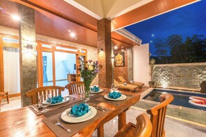 Dining - Villa Satu - Genta Villa, Lovina (Buleleng)