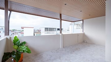 Suite Keluarga, pemandangan kota | Halaman properti