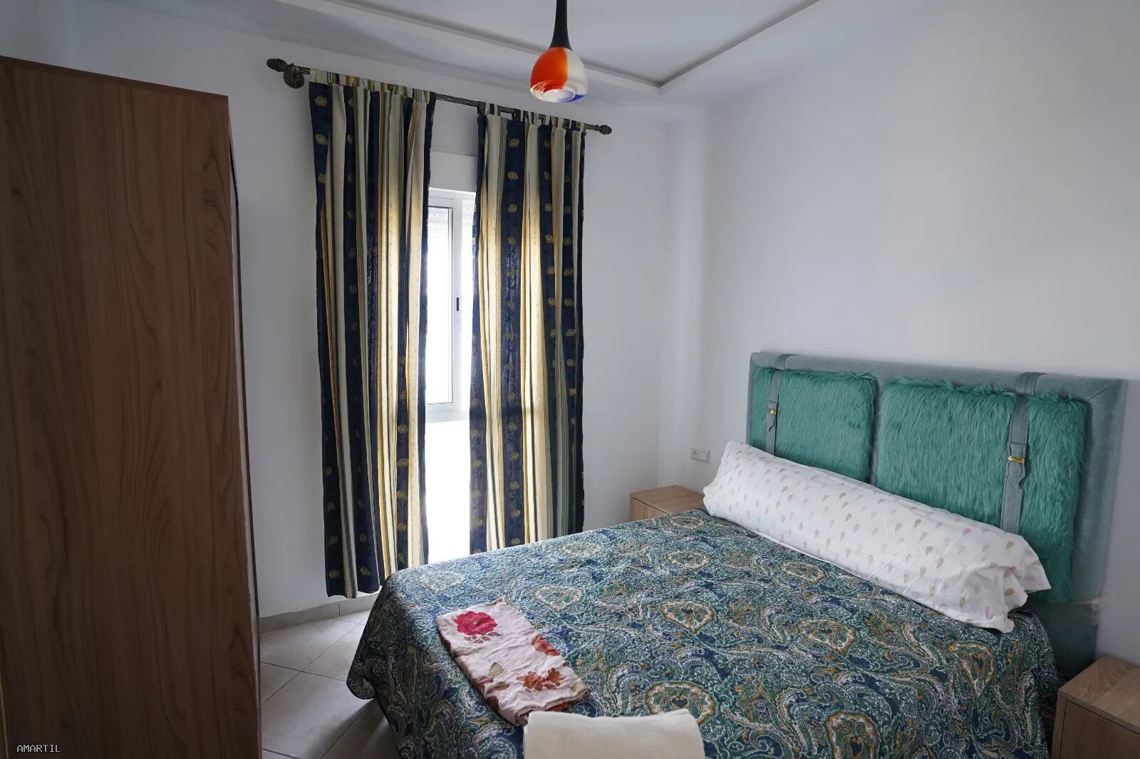Apartamento, 2 habitaciones, balcón, vistas a la ciudad