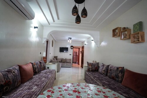 Charming 2 -bedroom Apartment in Martil, Morocco 2 ème Étage
