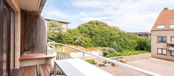 Bel appartement vue dunes proche Idesbald