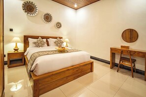 Villa, vistas al jardín | Wifi gratis y ropa de cama