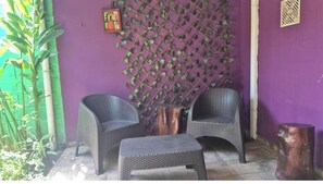 Terrace/patio - Acrópolis Apartments with shopping centers nearby (Sonsonate)