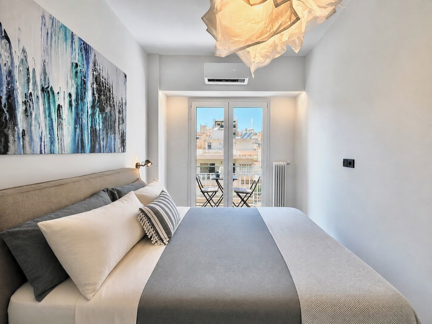 1 bedroom, iron/ironing board, internet, bed sheets