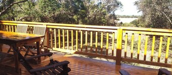  Wilson's Prom doorstep, glorious sea views, forested land, large elevated deck.