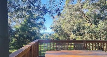 Wilson's Prom doorstep, glorious sea views, forested land, large elevated deck.