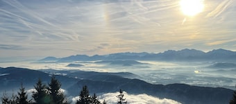 Stunning panoramic views & fun on the slopes: Vacation rental on the Kanzelhöhe