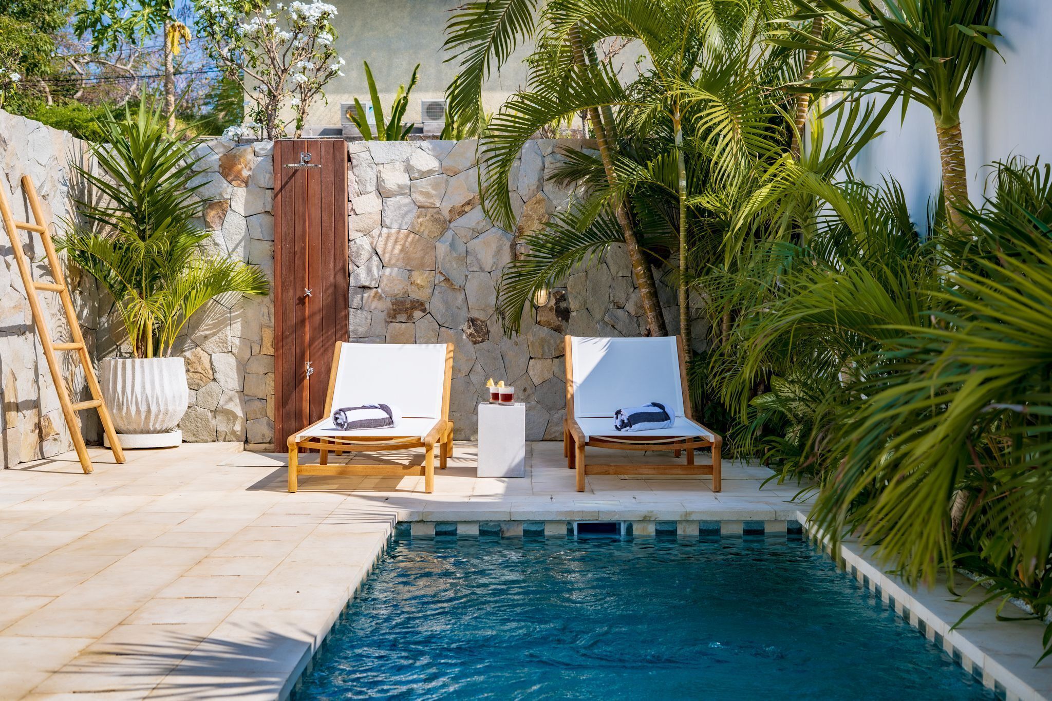 Villa Deluxe, 1 chambre, patio, vue piscine | Vue de la chambre