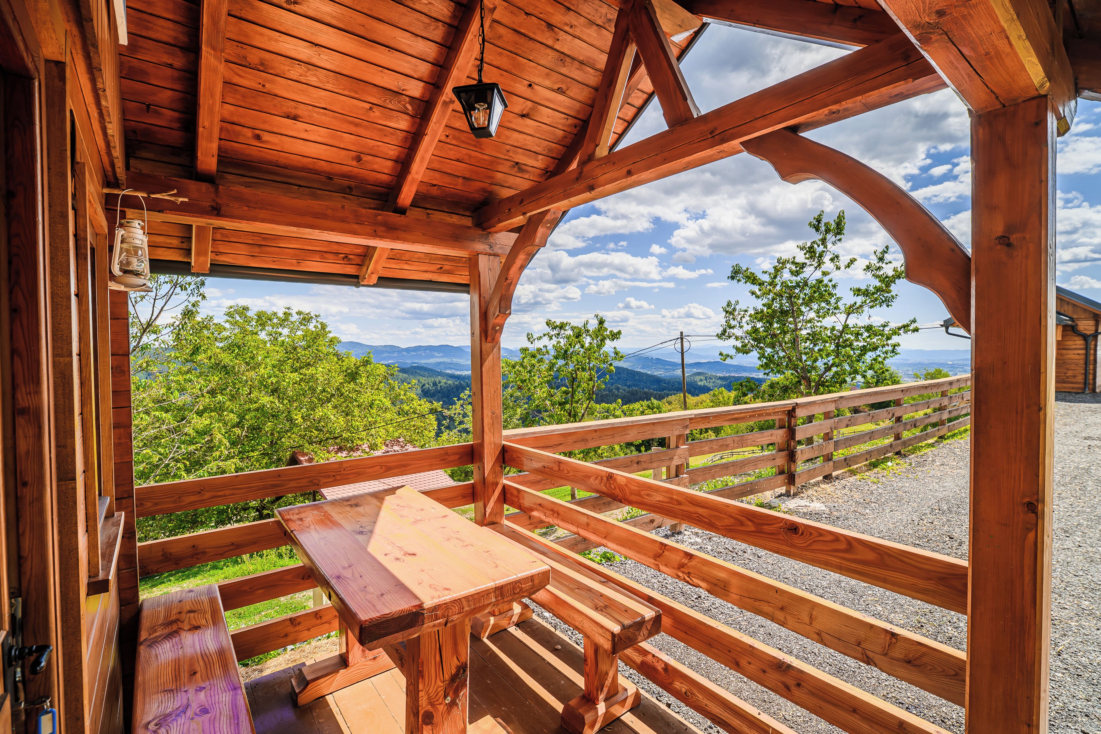 Standard Cabin, Valley View | Terrace/patio