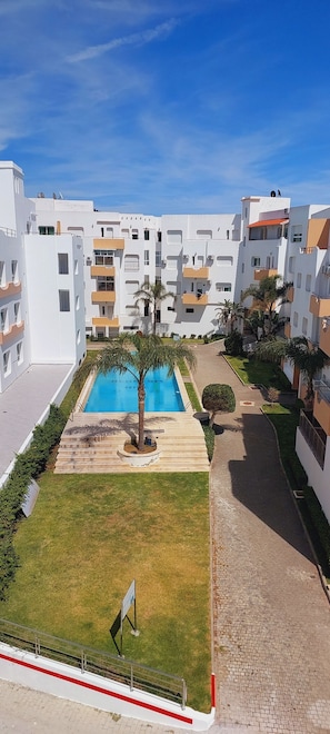 Exterior - Apartment 2 with pools, ocean view, and beach access (Tanger)