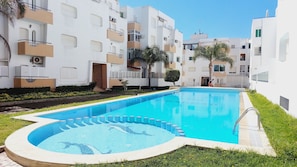 Pool - Apartment 2 with pools, ocean view, and beach access (Tanger)