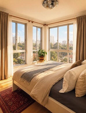 Room - Kilimani Penthouse with Skyline Views Pool & Wi-Fi (Nairobi)