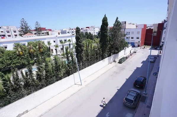 View from property - Charming 2-Bedroom Apartment in Martil, Morocco (Martil)