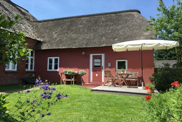 Terrace/patio - Holiday apartment in Nebel with Wi-Fi (Nebel)