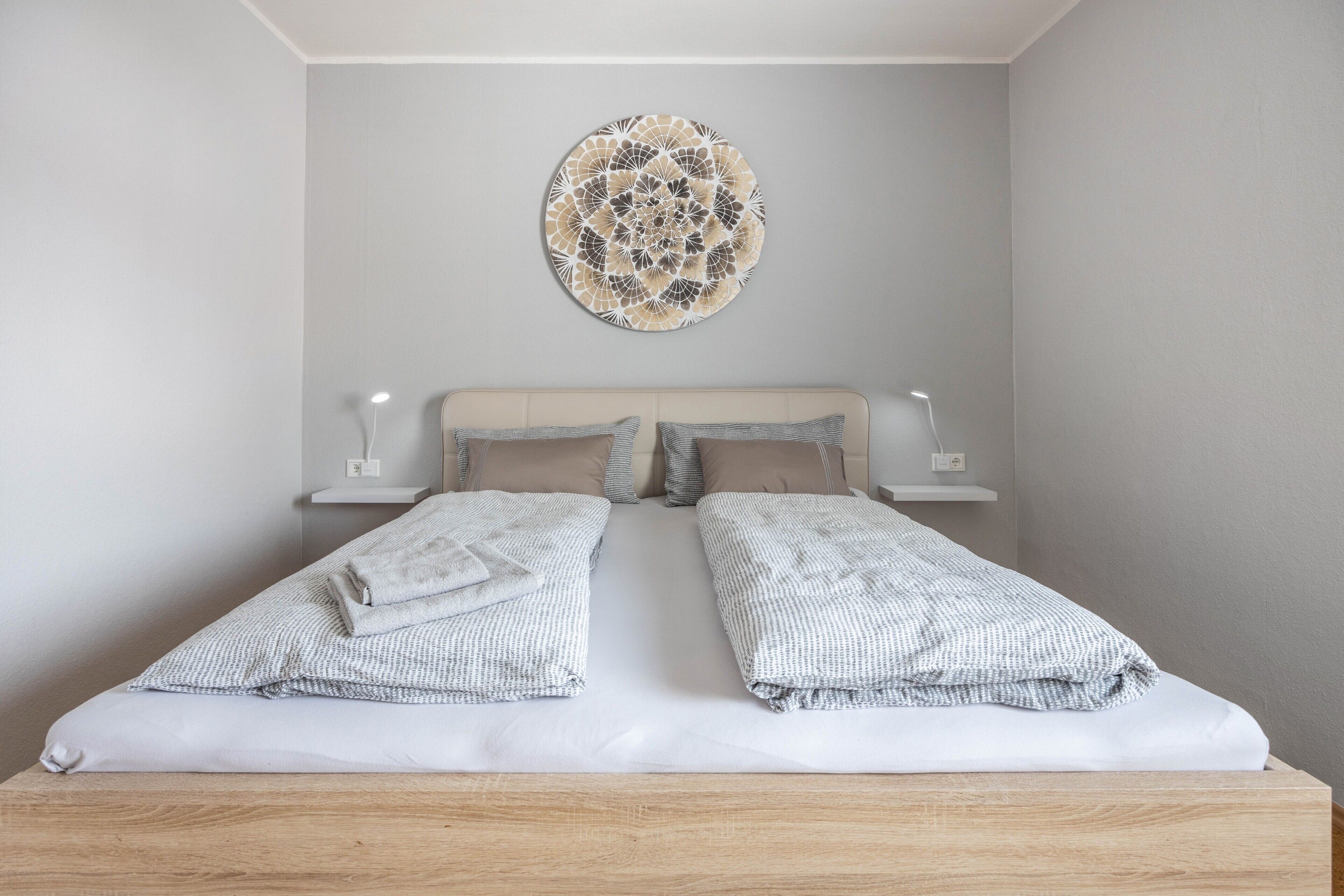 2 Schlafzimmer, WLAN, Bettwäsche