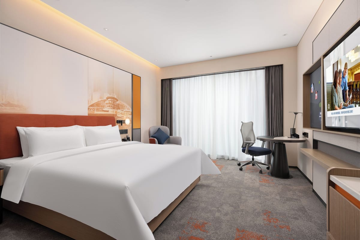 Standard Room | Ruang kerja komputer riba, langsir/tirai gelap terus, Wi-fi percuma 
