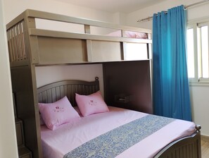 1 bedroom, bed sheets - Amazing Private Chalet with Rooftop at Tavira Beach Resort

Abu Zenima Ras Sedr (Abu Zenima,Ras Sedr)