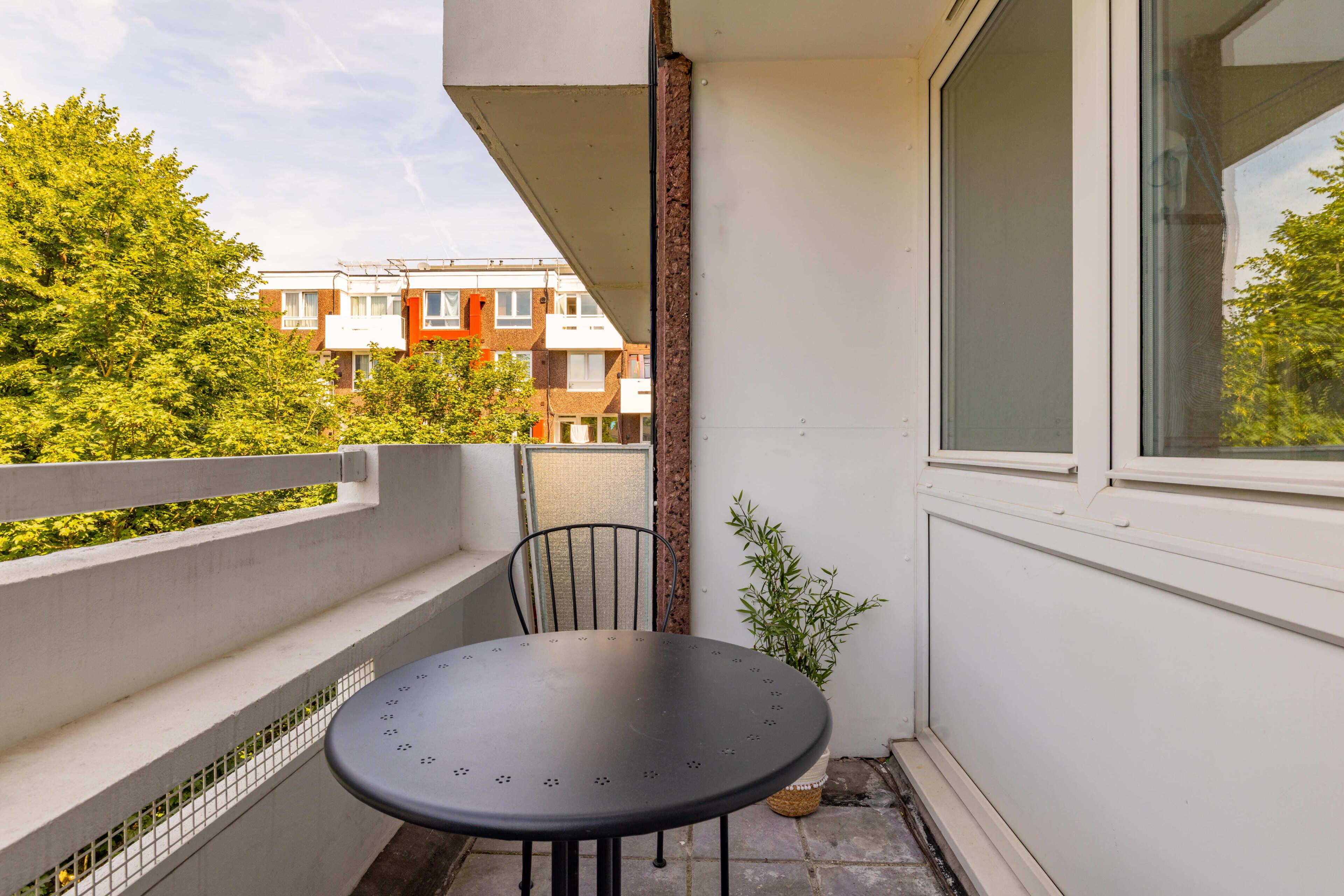 Leilighet, balkong | Utendørsservering