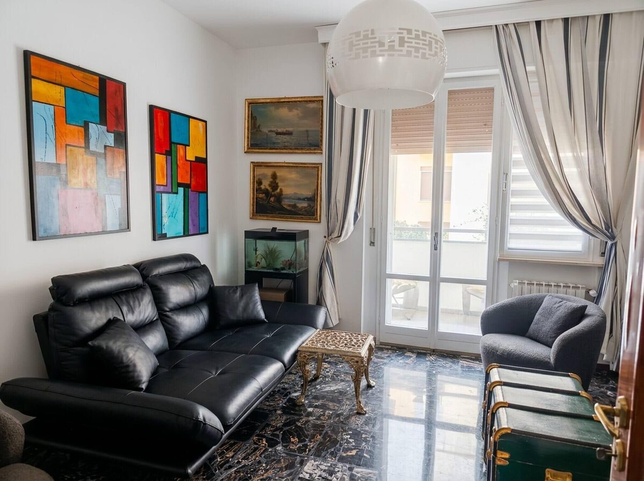 Apartment, 2 Bedrooms, Balcony | Living room