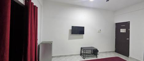 Desk, laptop workspace, iron/ironing board (on request), WiFi (free)