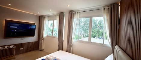 1 bedroom, internet, bed sheets