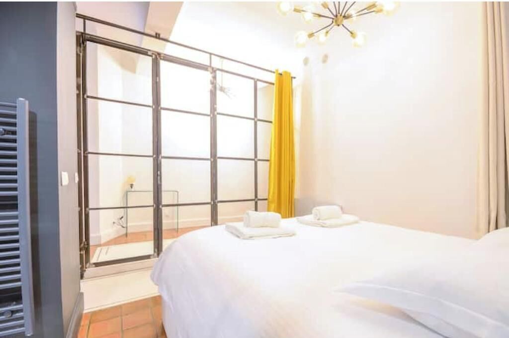 1 bedroom, iron/ironing board, travel crib, WiFi (free)