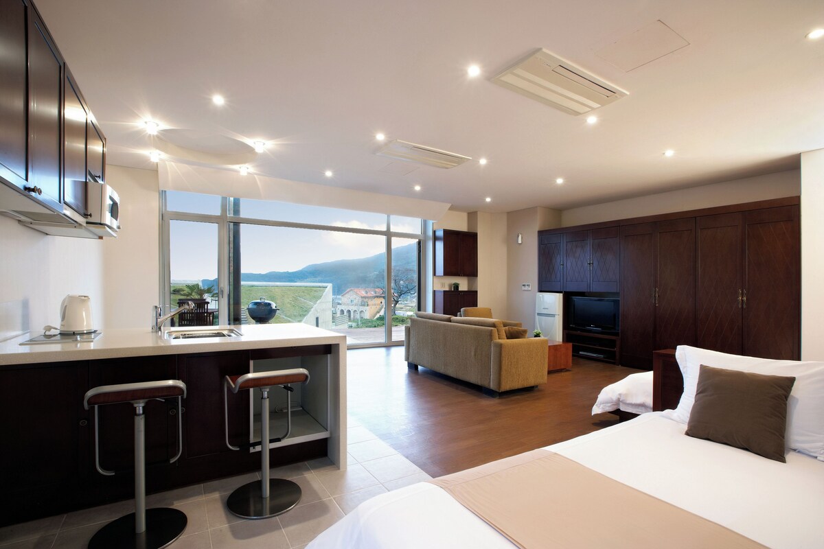 ห้องพักสำหรับสี่ท่าน, วิวสวนหย่อม | Wi-Fi ฟรี