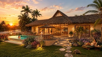 Villa Grand, vistas a la playa | Terraza o patio