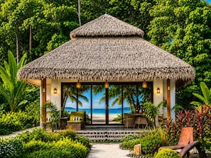 Deluxe Villa, Beach View | Terrace/patio - Secret Paradise Resort (Mimaropa)