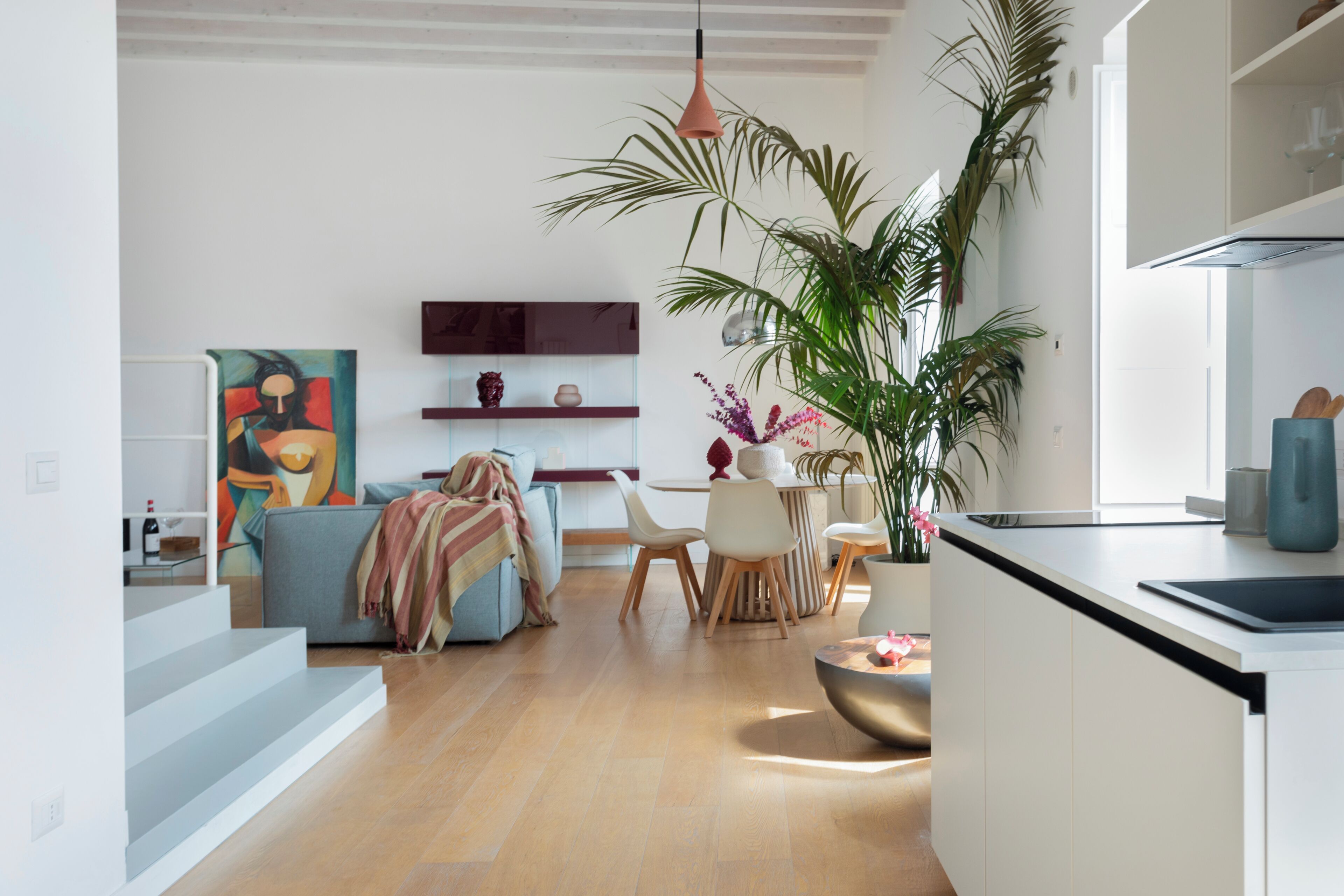 Condo Cao cấp, 1 giường đôi và sofa giường, được phép mang theo vật nuôi | Nội thất