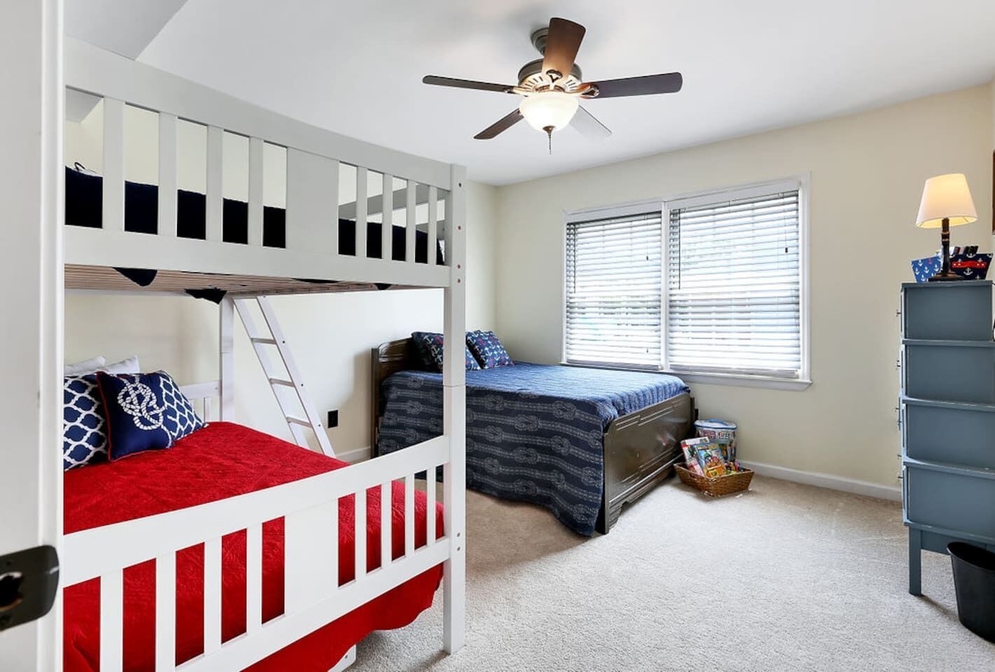 2 bedrooms, iron/ironing board, travel crib, WiFi (free)