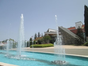 Seasonal outdoor pool