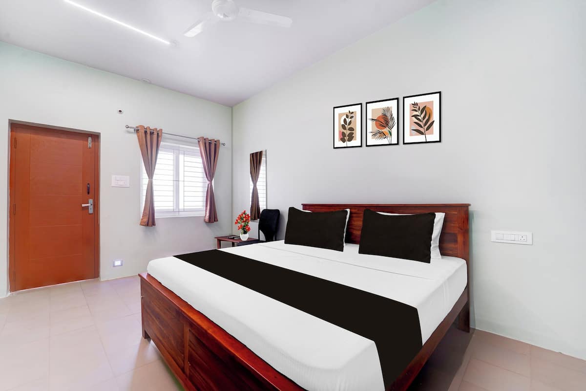 Habitación clásica | Escritorio, wifi gratis y ropa de cama 