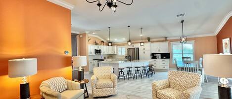 Smart TV, fireplace, offices