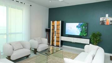 Smart TV 55 pulgadas con canales de televisión digitales, Netflix