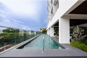 Pool - Charming 2BR + 2BA in Panama City's most luxurious building ✨🏙️🏊 (El Cangrejo)