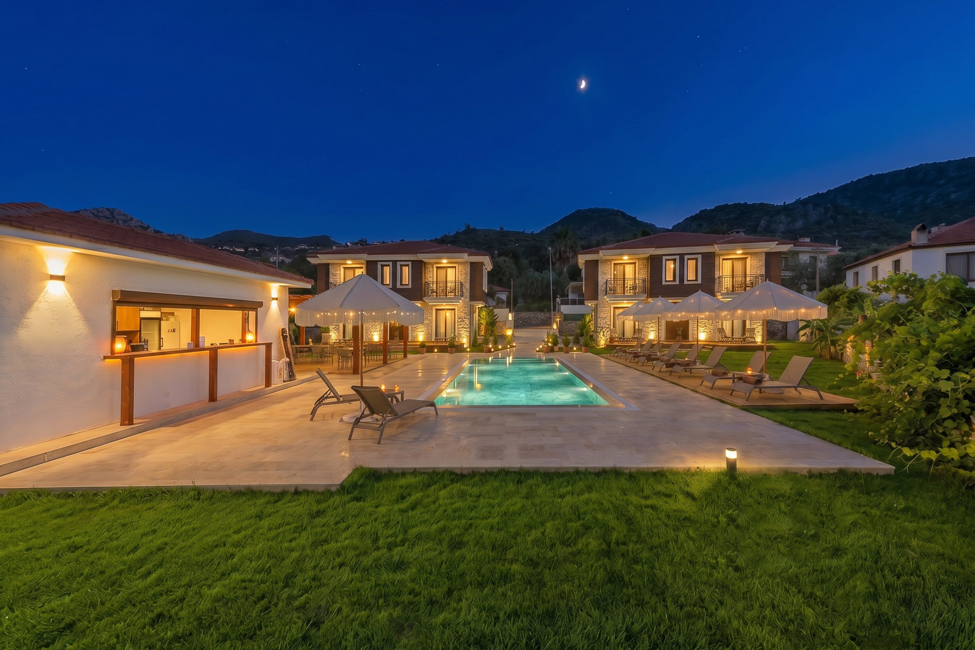 Seasonal outdoor pool