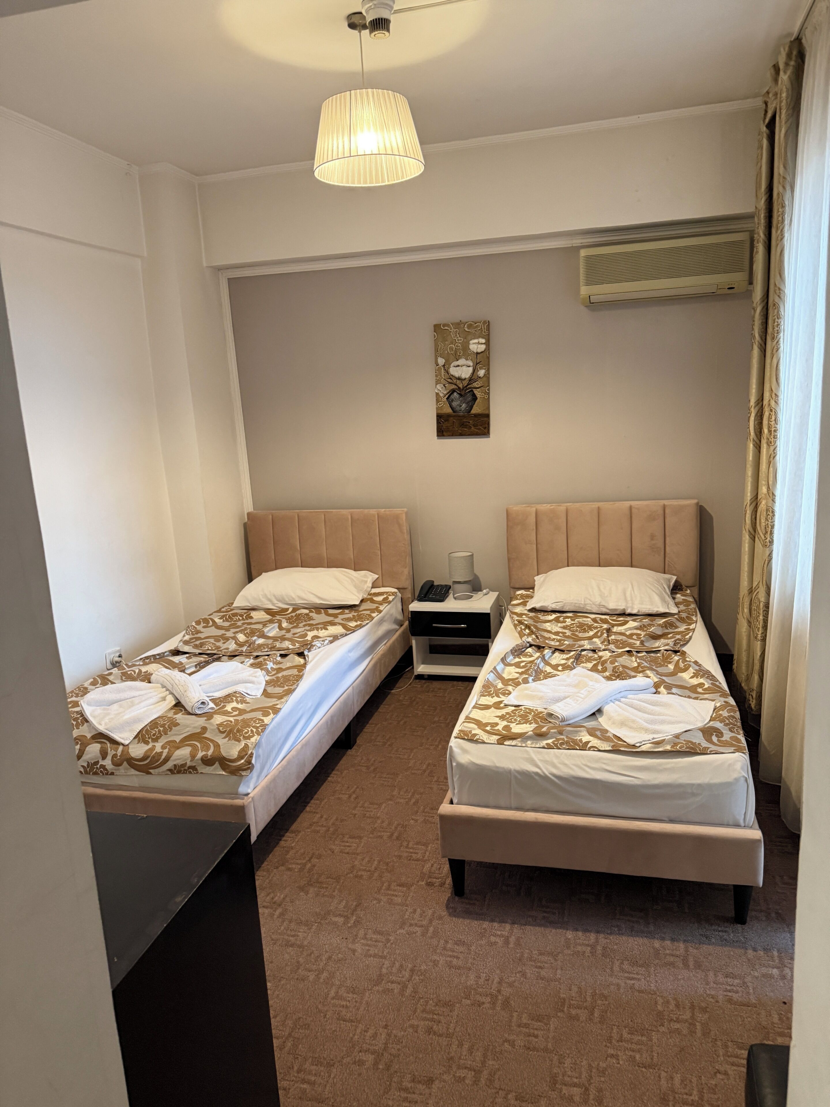 Deluxe-Einzelzimmer, Blick auf den Innenhof