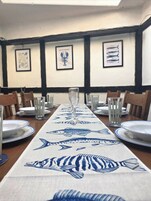 House, 2 Bedrooms, Patio | Dining room