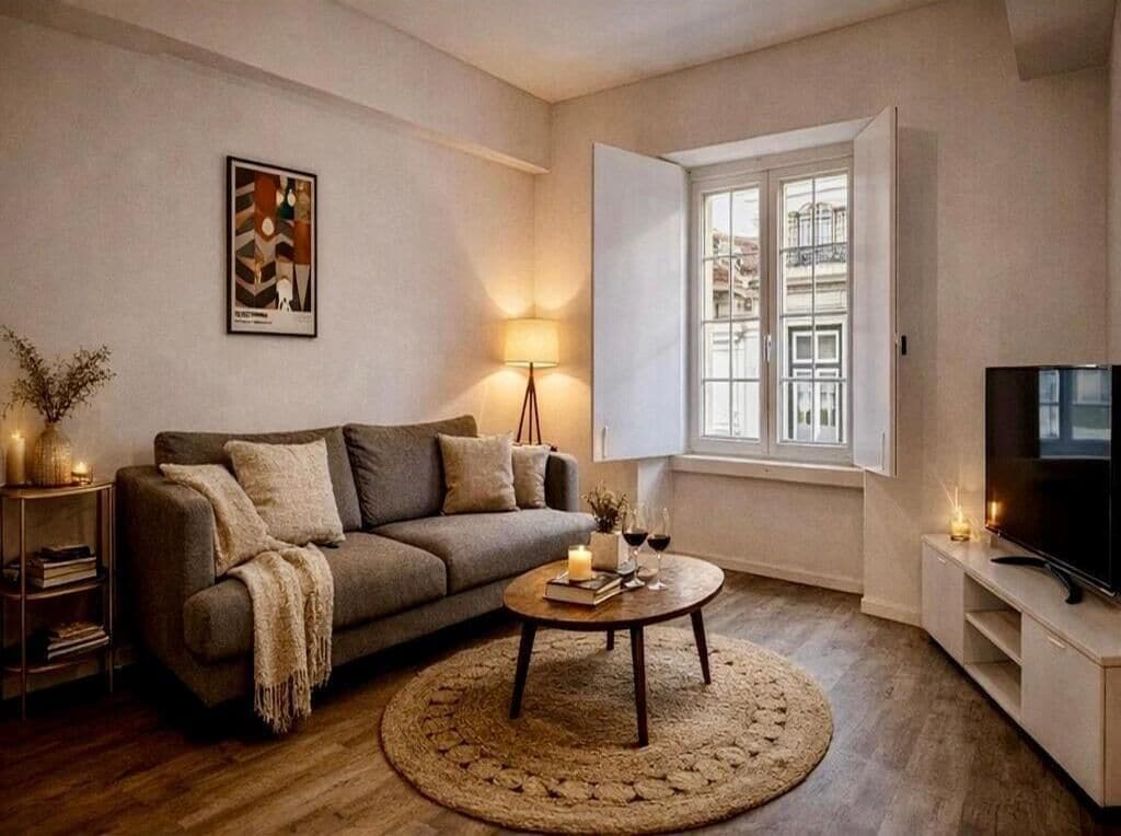 Apartment, 1 Bedroom | Living room
